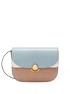 Furla Structured Shoulder Bag In Cognac Brown In Multi
