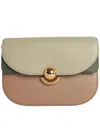 Furla Small Crossbody Bag In Multicolored Leather In Multi