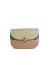 Furla Small Crossbody Bag In Multicolored Leather