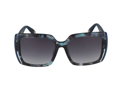 Furla Square Frame Sunglasses In Black