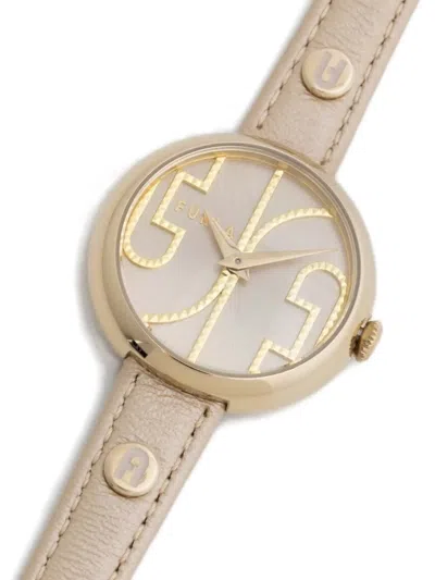 Furla Stainless Steel 32mm In Gold