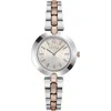 Furla Gray Stainless Steel Watch In Silver
