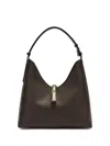 Furla Strap Lock Shoulder Bag In Brown