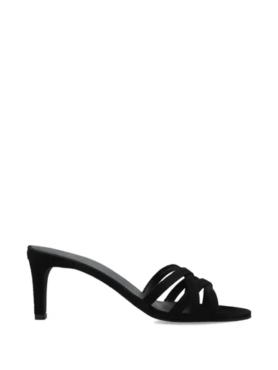 Furla Strappy Sandals In Black