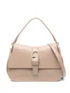 Furla Structured Flap Shoulder Bag In Multi