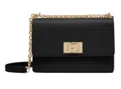 Furla Structured Handbag With Gold-tone Clasp
