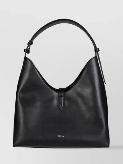 Furla Structured Hobo Metal Handle