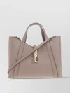Furla Structured Shoulder Bag With Crossbody Strap And Top Handle