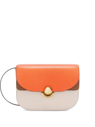 FURLA STRUCTURED SHOULDER BAG WITH FOLDOVER TOP