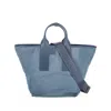 Furla Tote Bag With Detachable Strap And Handles In Blue