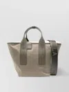 Furla Structured Tote Bags With Top Handles And Detachable Strap