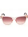 Furla Square-frame Sunglasses In Pink
