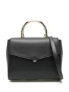 Furla Mini Meridiana Tote Bag In Black