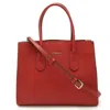 Furla Tessa Leather Handbag 2way In Red