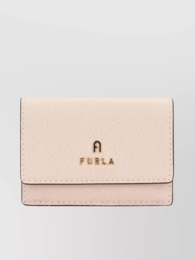 FURLA TEXTURED FOLDED TOP WALLET