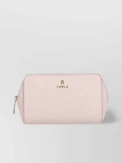 Furla Textured Leather Clutch Bags