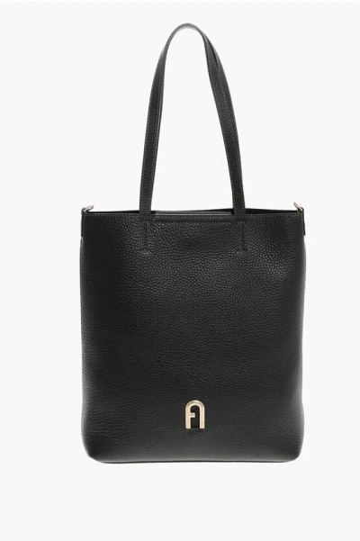 Furla Textured Leather Primula Tote Bag