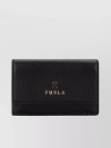 FURLA TEXTURED LEATHER WALLET AND CARDHOLDERS