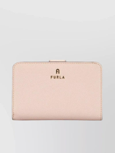 Furla Textured Rectangular Wallet With A Stylish Finish In Pastel