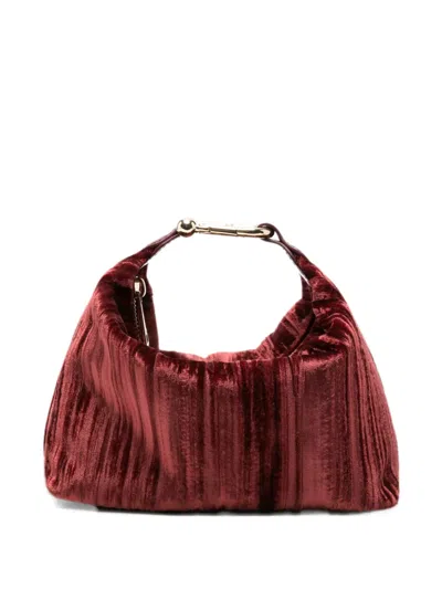 Furla Tonie Crinkled-effect Tote Bag In Brown