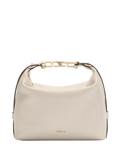 Furla - Tonie Hobo Bag In White
