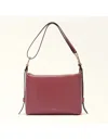 Furla Leather Hobo Bag In Red