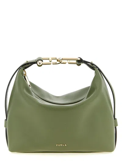 Furla Tonie Mignon Shoulder Bag In Green