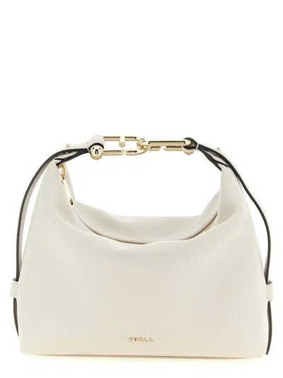 Furla Tonie Mignon Shoulder Bag In Neutral