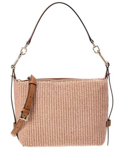 Furla Tonie Mini Hobo In Brown