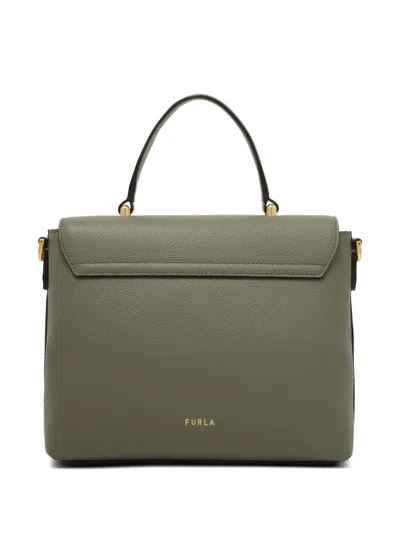 Furla Top-handle Tote Bag In Green