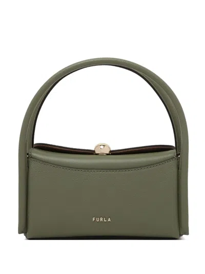 Furla Top-handle Tote Bag In Green