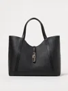 Furla 'silhouette Structured Top Handles' In Black
