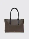 Furla Leather Tote Bag In Brown
