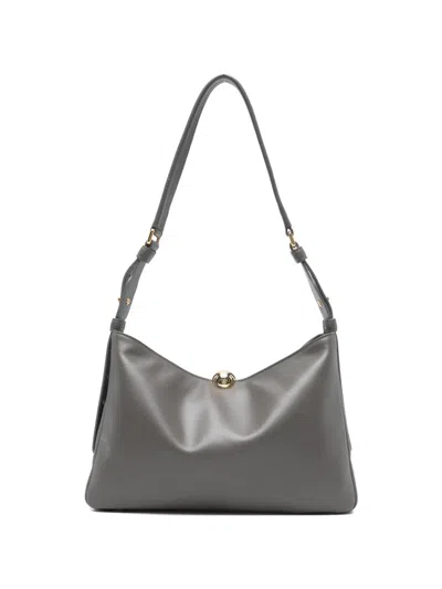 Furla Urban-grey Sphere-detail Shoulder Bag In Orange