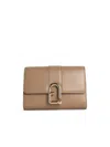 Furla Small Urban S Leather Crossbody Bag In Brown
