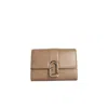 Furla Urban S Beige Leather Crossbody Bag In Brown