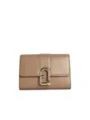 Furla Small Urban S Leather Crossbody Bag In Brown