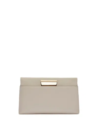 Furla Vanilla Leather Handbag In Yellow