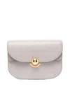 Furla Vanilla Small Sfera Crossbody Bag In Grey