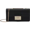 Furla Venere Convertible Leather Shoulder Bag In Nero