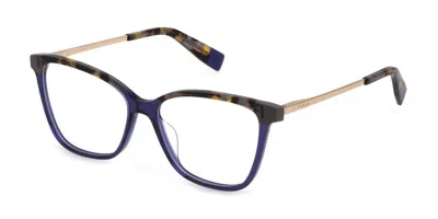 Furla Vfu543 Women's Glasses, Blue, Size 53