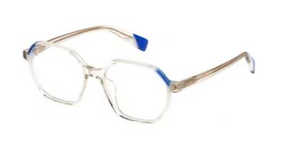 Furla Vfu578 Women's Glasses, Brown, Size 53