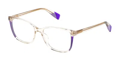 Furla Vfu579 Women's Glasses, Brown, Size 54