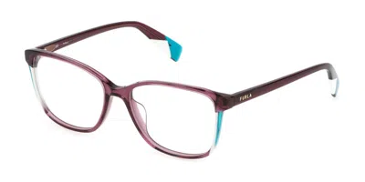 Furla Vfu579 Women's Glasses, Clear, Size 54