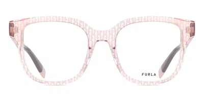 Furla Vfu582 Women's Glasses, Pink, Size 52
