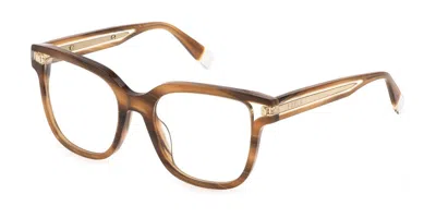 Furla Vfu582v Women's Glasses, Brown, Size 52