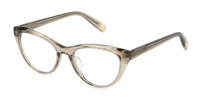 Furla Vfu643v Women's Glasses, Brown, Size 51