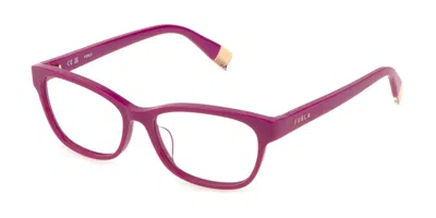 Furla Vfu670 09m3 Women's Glasses Pink Size 53 - Free Lenses - Blue Light Block Available