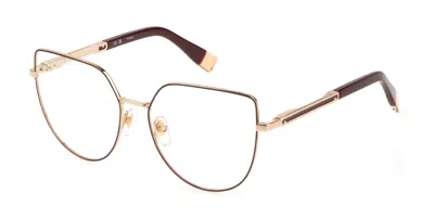 Furla Vfu673 Women's Glasses, Black, Size 55 In Multi