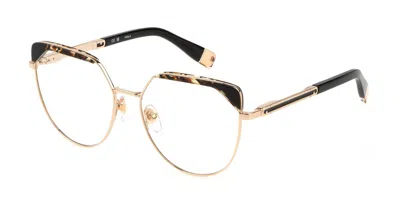 Furla Vfu673v Women's Glasses, Rose-gold, Size 55